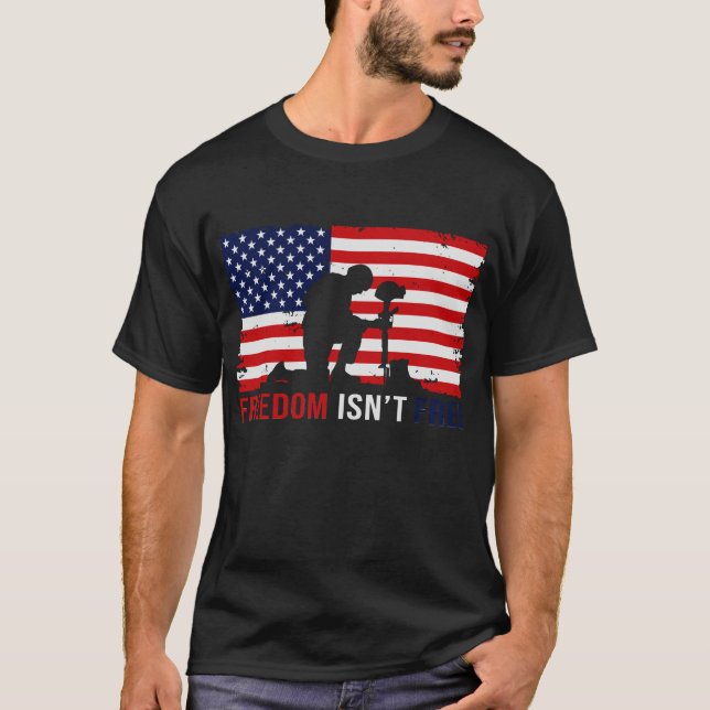T-shirt La liberté n'est pas libre (Devant)