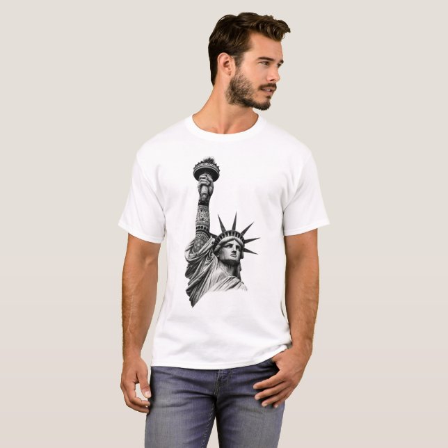 T-shirt La Liberté Réinventée (Devant entier)
