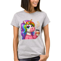 La Licorne Grincheuse a Besoin de Café Dessin Anim