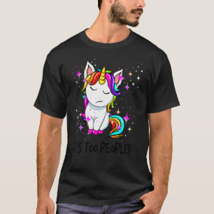 T-shirt La licorne sarcastique plaisante les licornes magi
