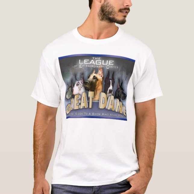 T-shirt La ligue des canines extraordinaires (Devant)