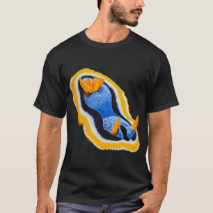 T-shirt La limace de mer mignonne de Nudibranche d'Ann