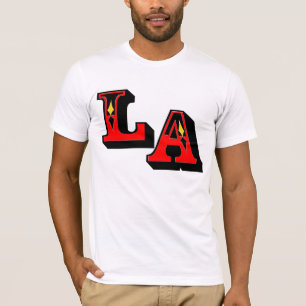 T-shirt ・° ♥ LA Logo Style Bella Canvas Tee de base§° ・