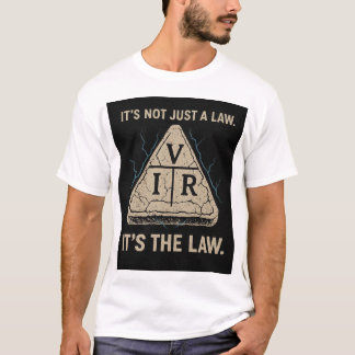 T-shirt La loi d'Ohm Humour d'ingénieur : C'est la loi