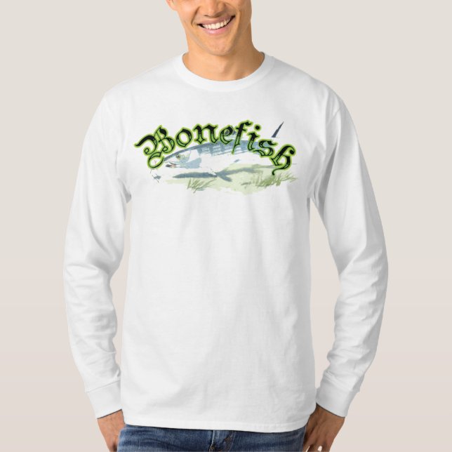 T-shirt La longue douille de Bonefish (Devant)