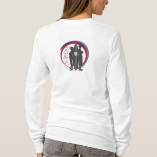 T-shirt la longue douille des femmes
