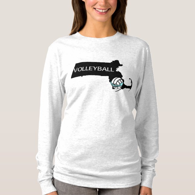 T-shirt La longue douille des femmes : Logo maximum de (Devant)