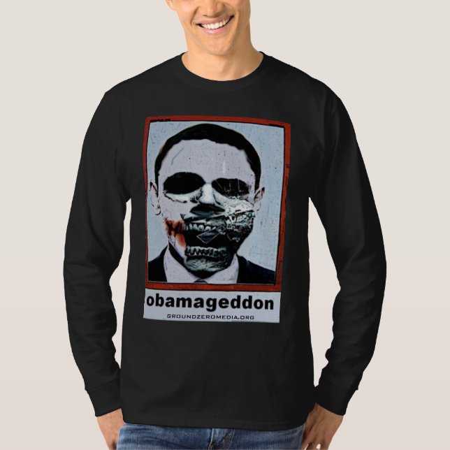 T-shirt La longue douille d'Obamageddon (Devant)