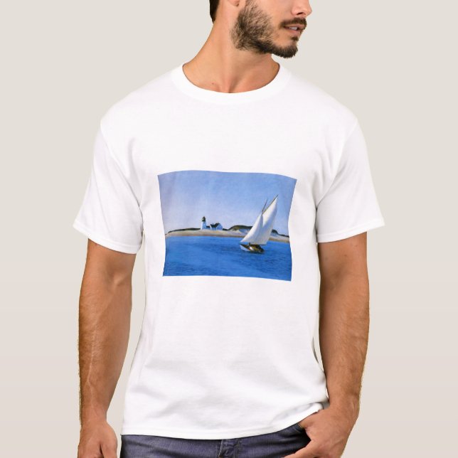T-shirt La longue jambe - Edward Hopper (Devant)