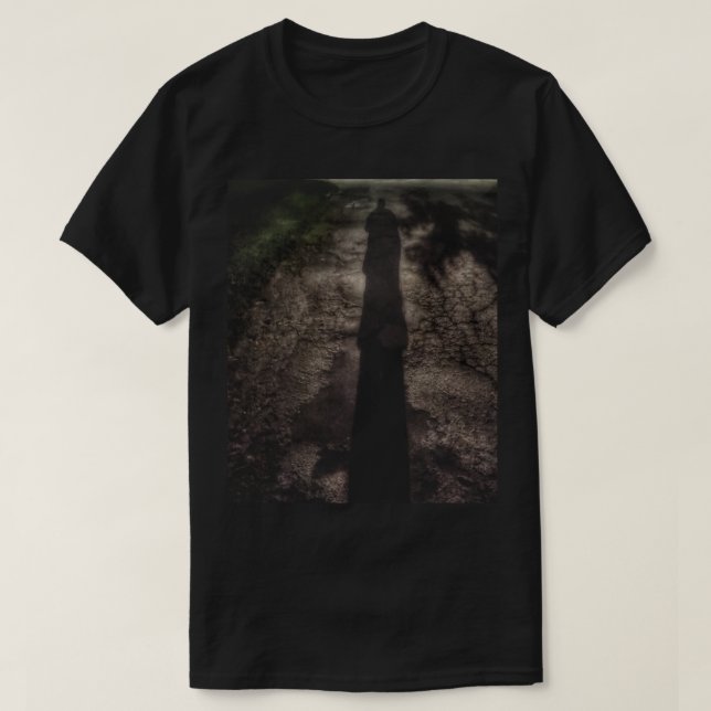 T-shirt La longue route sombre (Design devant)