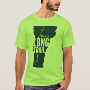 T-shirt La longue traînée du Vermont fait une pointe le