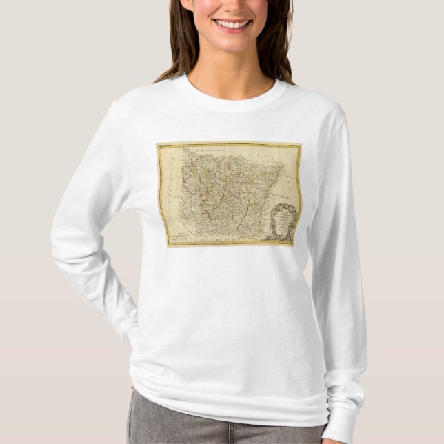 T-shirt La Lorraine, France (Devant)