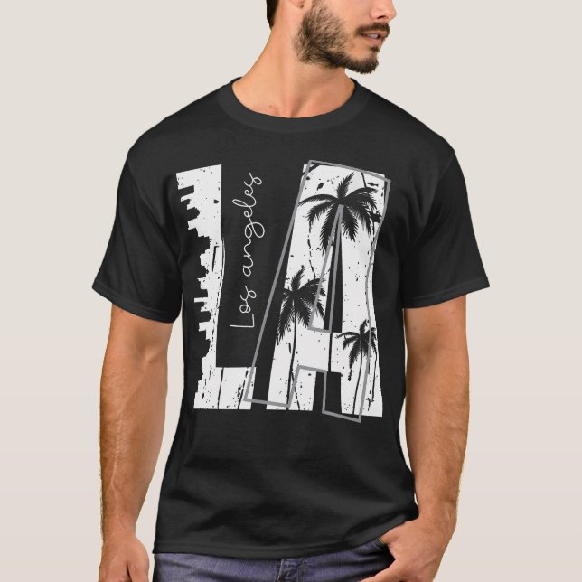 T-shirt La Los Angeles (Devant)