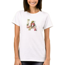 LA Los Angeles Floral Tri-Blend