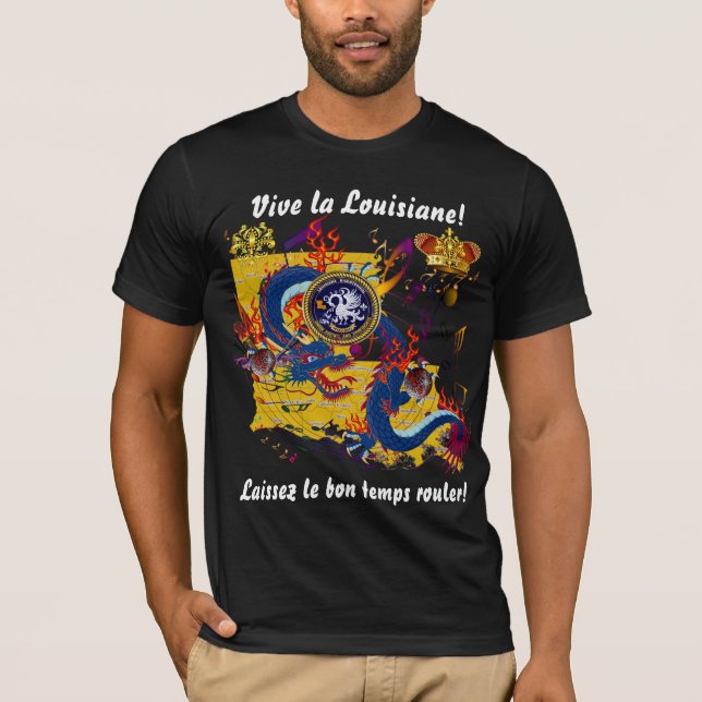 T-shirt La Louisiane bicentenaire importante voient des (Devant)