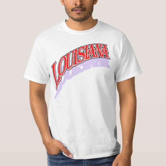 T-shirt La Louisiane couvre la chemise (Devant)