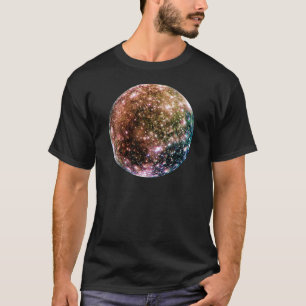 T-SHIRT LA LUNE DE JUPITER DE PLANÈTE : CALLISTO