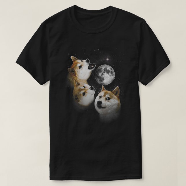 T-shirt La Lune de trois chiens essentielle (Design devant)
