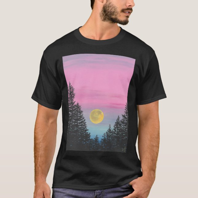 T-shirt La Lune Est Faite De Gold 2021 (Devant)