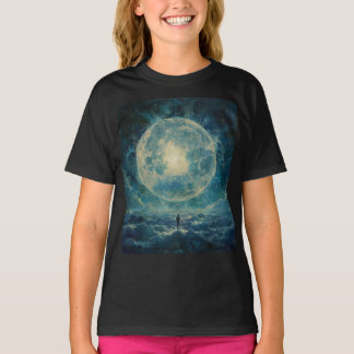 T-shirt La lune est un miroir