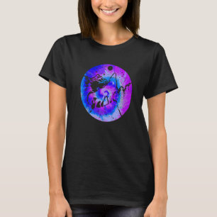 T-shirt La Lune Et Le Loup Loups La Faune Animaux Sauvages