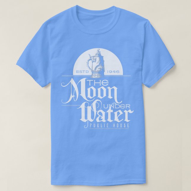 T-shirt La Lune sous l'eau (Design devant)