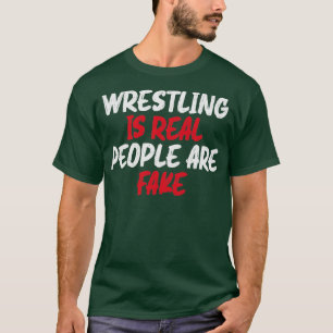 T-shirt La Lutte, C'Est Que Les Gens Sont Faux