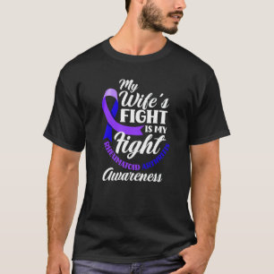 T-shirt La lutte de ma femme est ma lutte contre l'arthrit