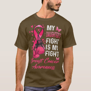 T-shirt La lutte de ma fille est ma lutte contre le cancer
