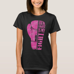 T-shirt La lutte est ma lutte contre le cancer du sein de 