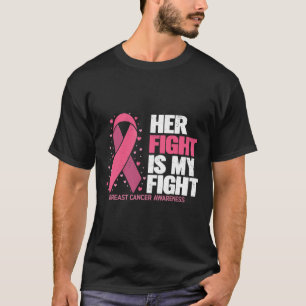 T-shirt La lutte est ma lutte contre le cancer du sein de