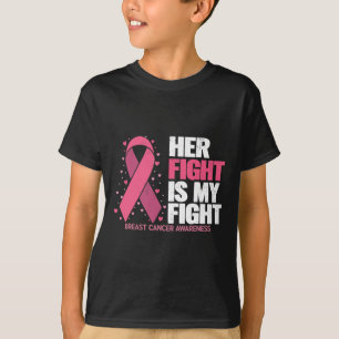 T-shirt La lutte est ma lutte contre le cancer du sein de