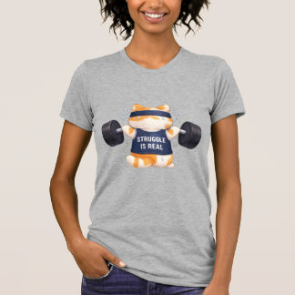 T-shirt La lutte est réelle