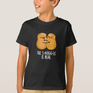 T-shirt La Lutte Est Vraiment Drôle Nugget Pun Dark BG