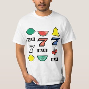 T-shirt La machine à sous raine des fruits - jeu pour