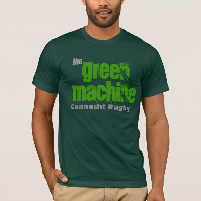T-shirt La machine verte (Devant)
