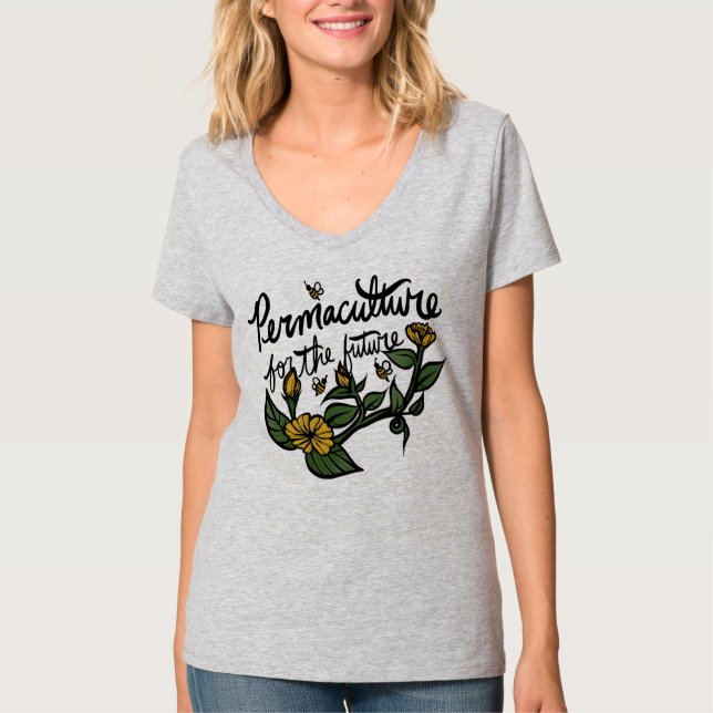 T-shirt La maculture pour l'avenir (Devant)