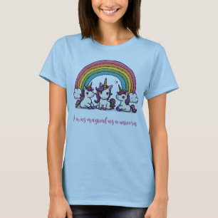 T-shirt La magie comme une licorne