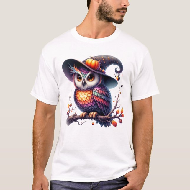 T-shirt La magie de la chouette (Devant)