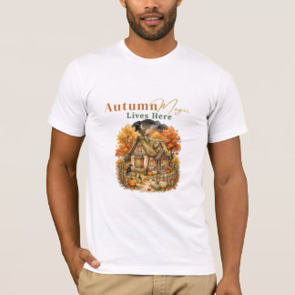T-shirt La magie de l'automne vit ici