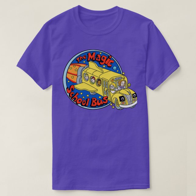 T-shirt La magie du bus scolaire 2 (Design devant)