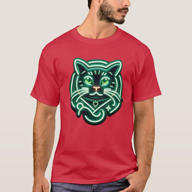 T-shirt La magnificence des amis chats (Devant)