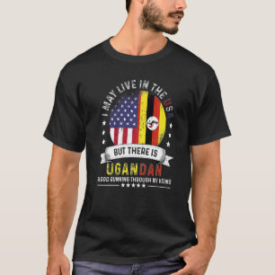 T-shirt La maison américaine ougandaise Patriot américain