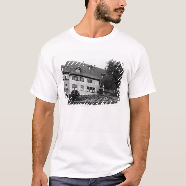 T-shirt La maison de Johann Sebastian Bach (Devant)