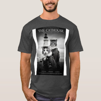 T-shirt La maison de la chatte