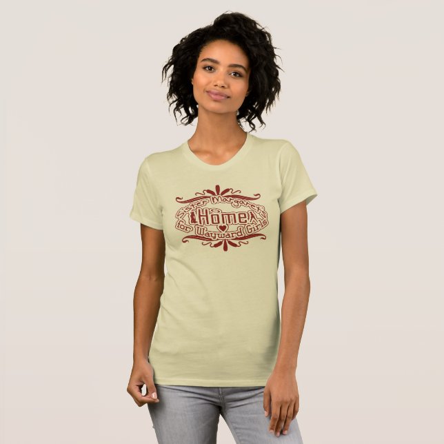 T-shirt La maison de Margaret de soeur pour la fille (Devant entier)