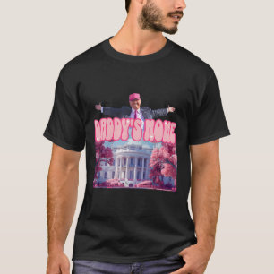 T-shirt La maison de papa Trump Rose Trump a gagné 2024 Pr