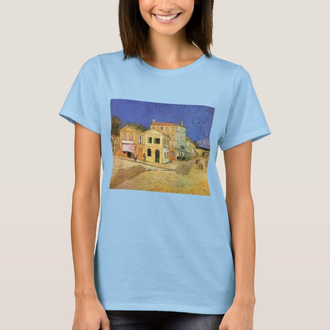 T-shirt La maison de Vincent à Arles par Vincent van Gogh (Devant)