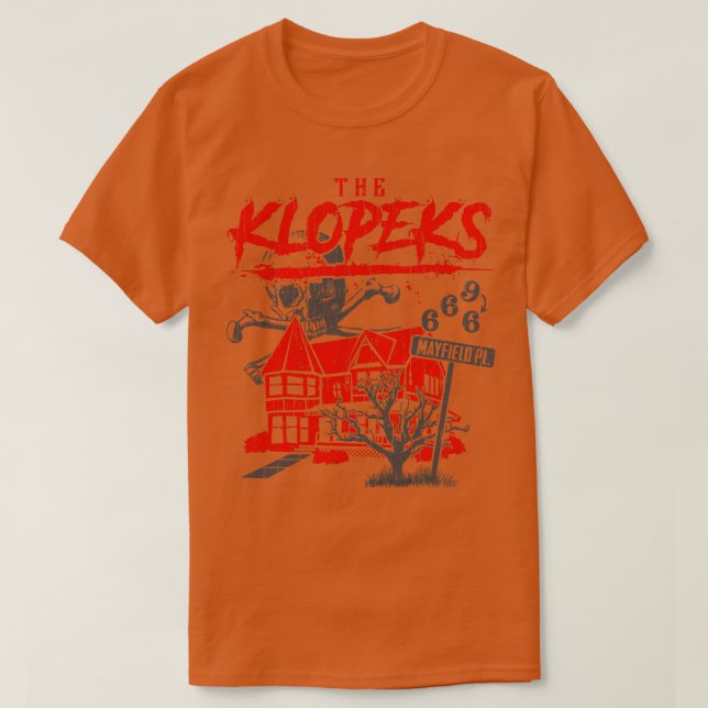 T-shirt La Maison des horreurs de Klopeks (Design devant)