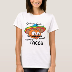 T-shirt La maison des Tacos de Señor Gato